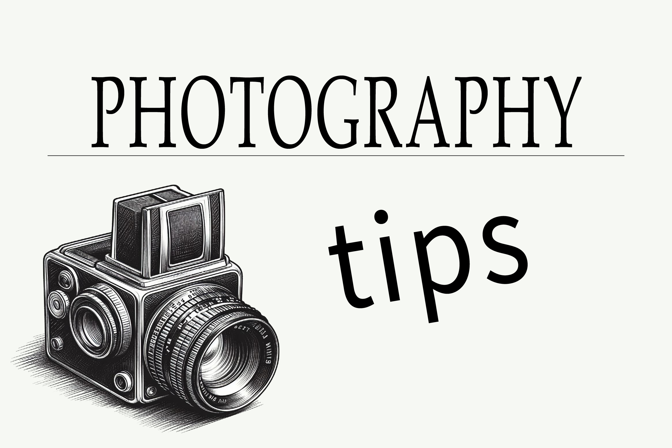 photography tips banner